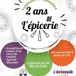 L'Epicerie du Val fête ses 2 ans !