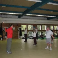 L'espace cardio training / musculation de la Robertsau accueille gymnastes de tous âges&nbsp;! &copy; ASL Robertsau