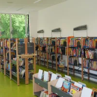 L'espace jeunesse est bien fourni en livres de tous genres à la médiathèque de Soultz-sous-Forêts DR