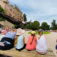 La présentation en vol commentée des vautours &copy; Kidiklik Alsace