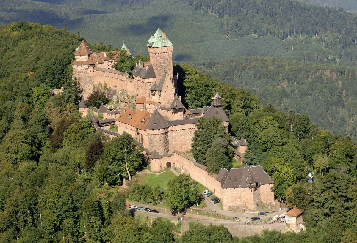 L'été au château du Haut-Koenigsbourg