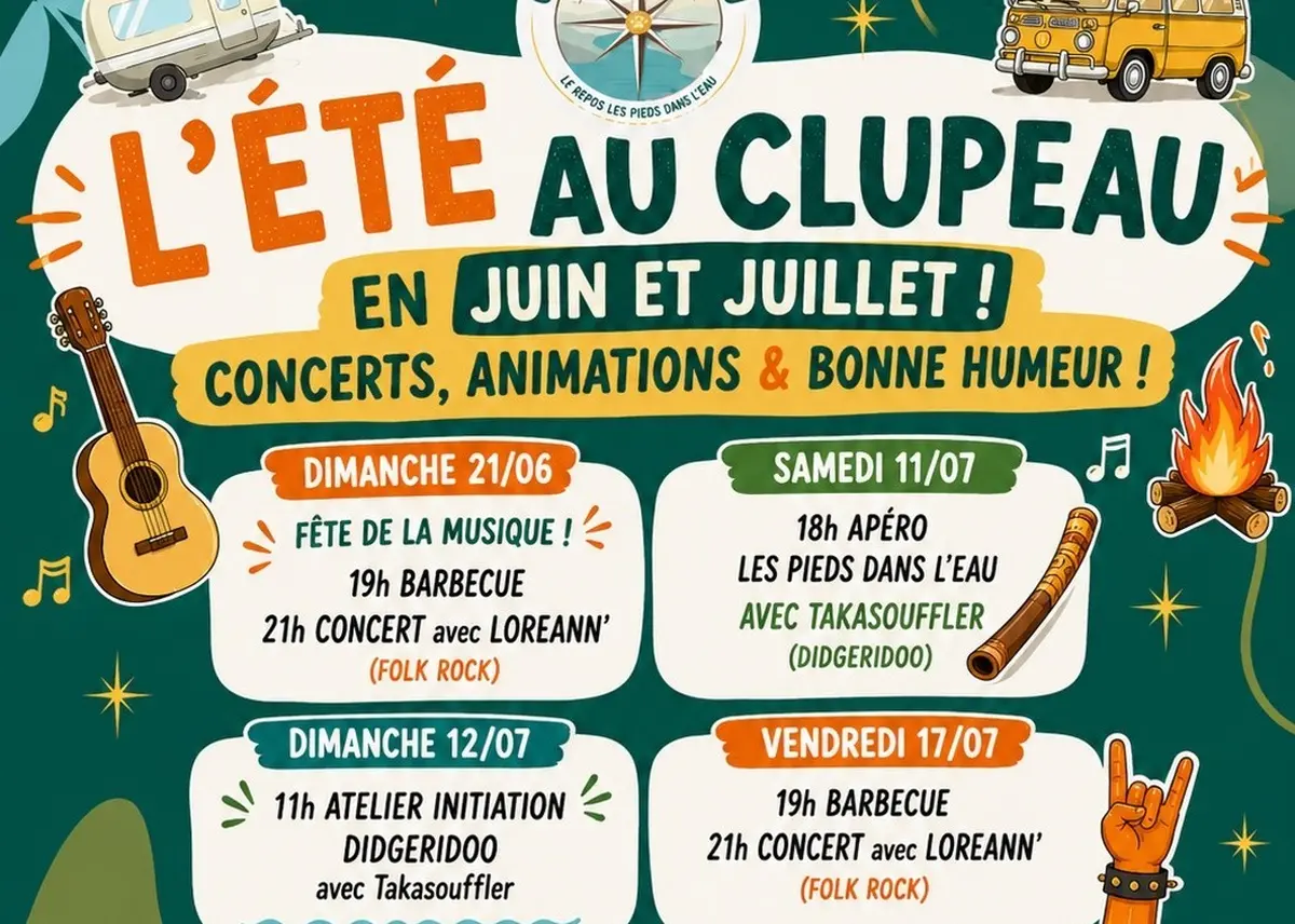 L'Été au Clupeau - Karaoké de folie