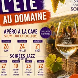 L'été au Domaine Sontag : Apéro à la cave