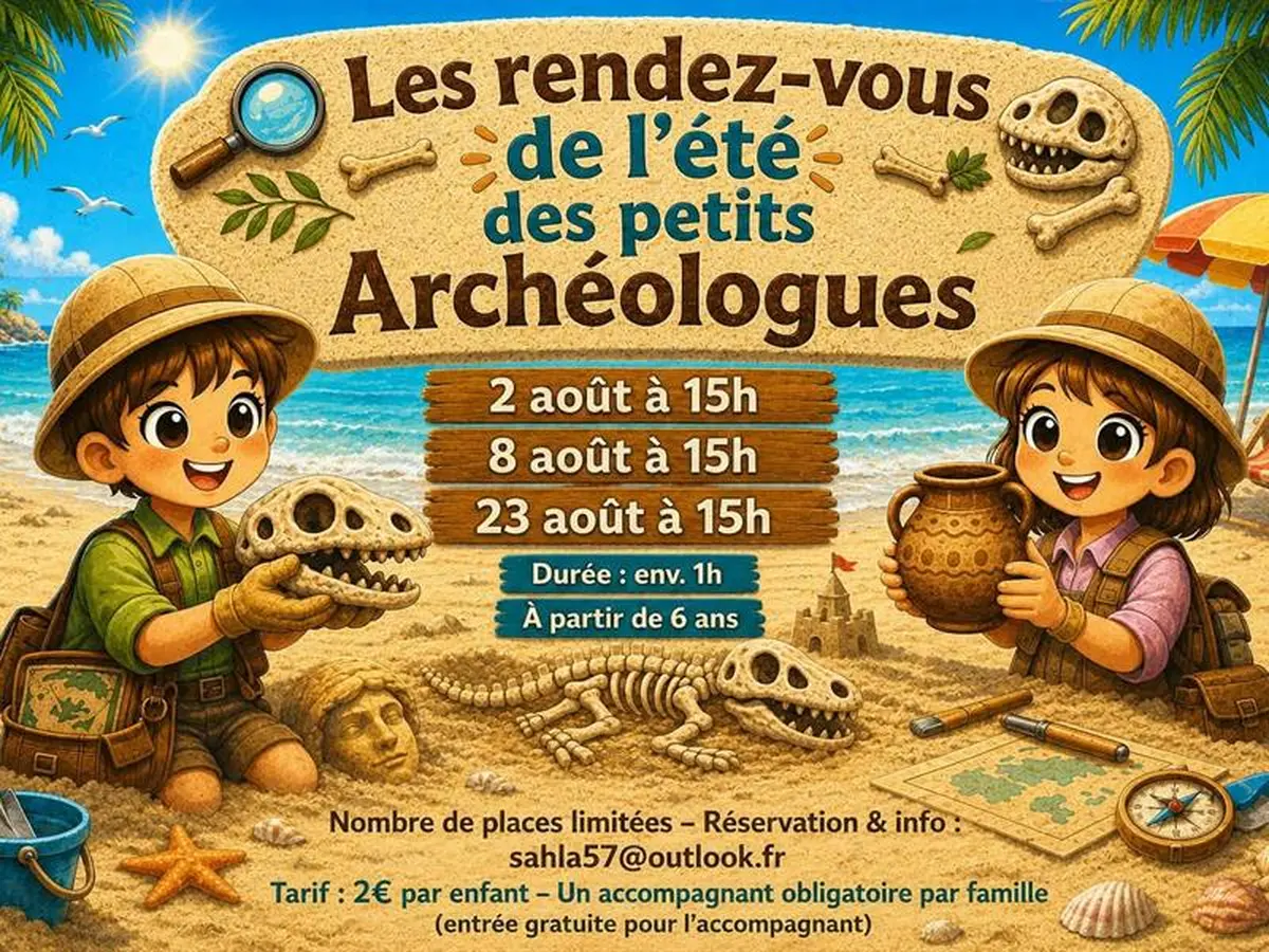 L'été des petits archéologues
