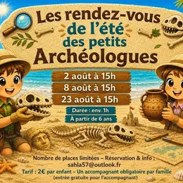 L'été des petits archéologues