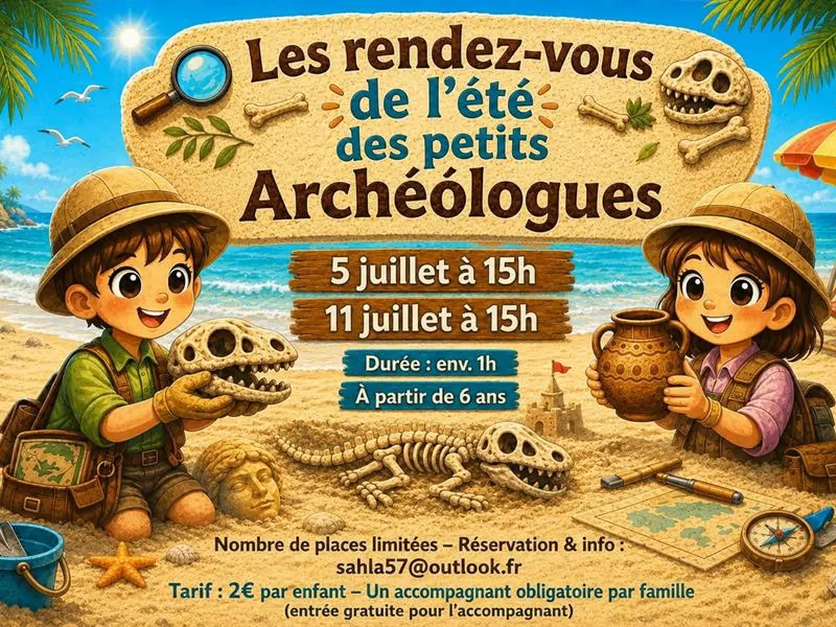 L'été des petits archéologues