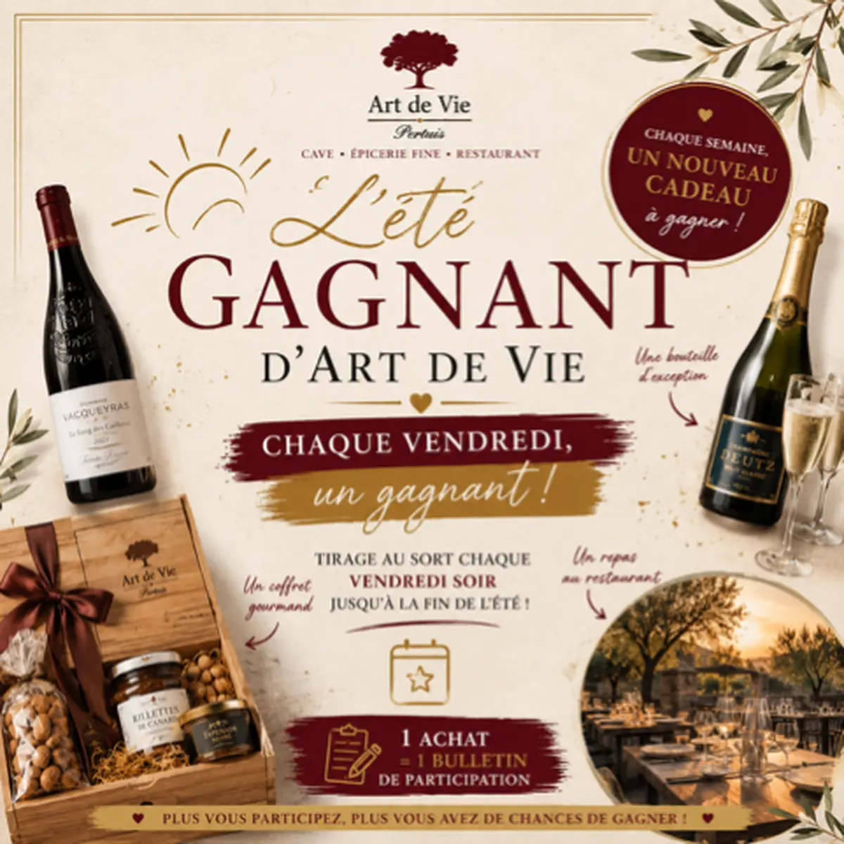 L'été gagnant d'Art de Vie
