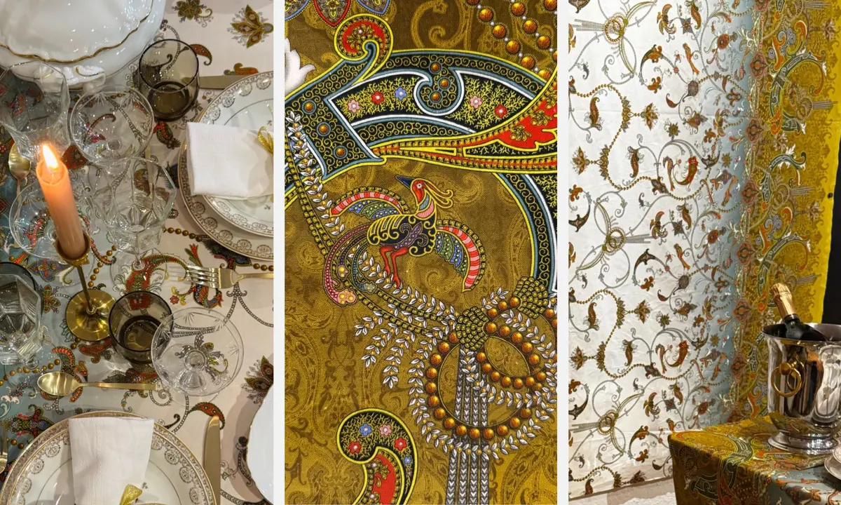 Détails de l'Etoffe de Noël 2025