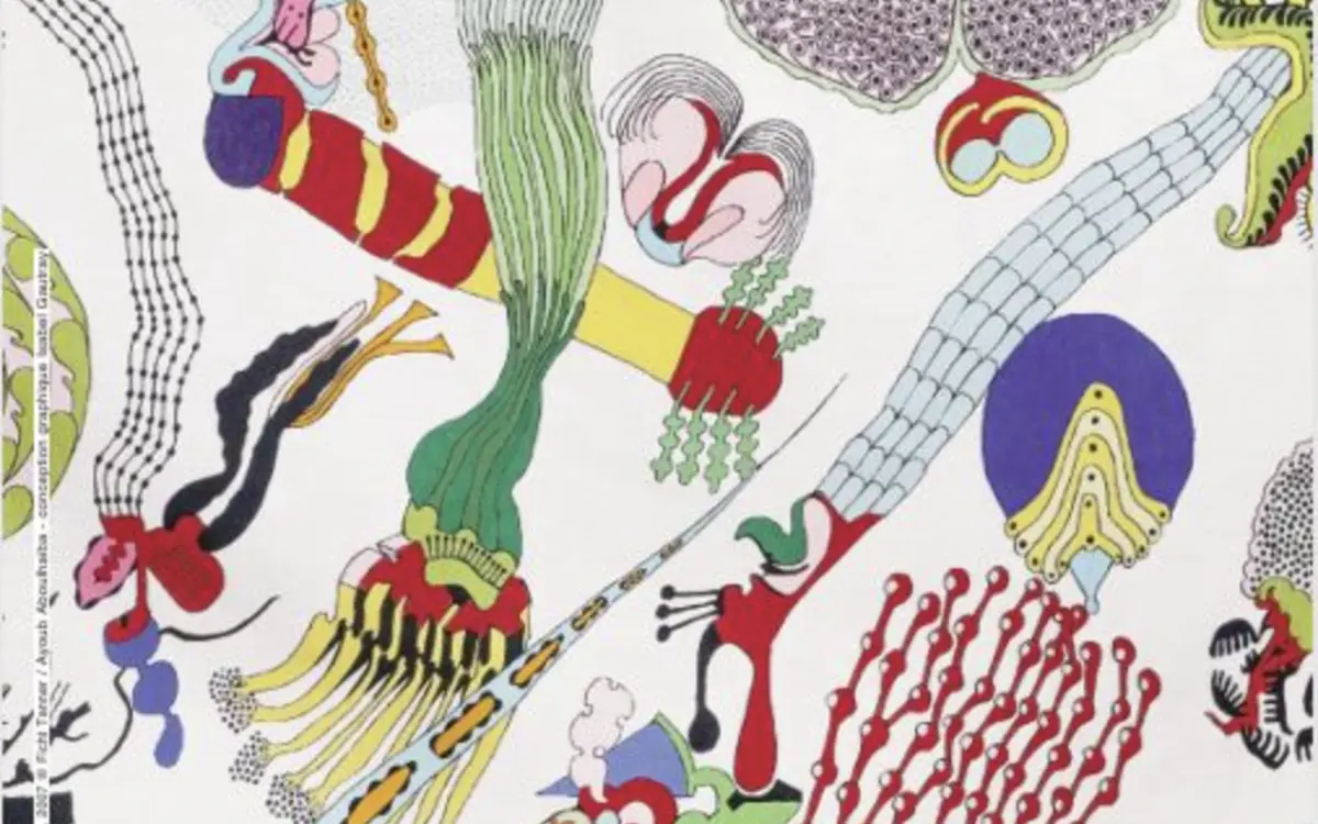 Extrait de l'affiche de l'expo L'étoffe des rêves