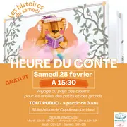 L'heure du conte à la bibliothèque de Capdenac-le-Haut