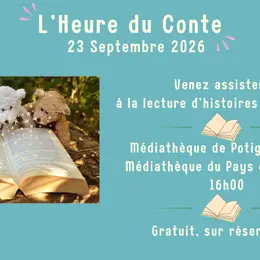 L'Heure du Conte à la Médiathèque de Potigny