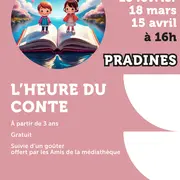 L’heure du conte à la médiathèque de Pradines