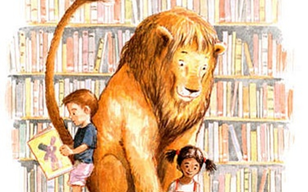 Le roi de la bibliothèque Michelle Knudsen ill. Kevin Hawkes Gründ