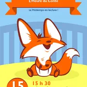 L'heure du conte - Le printemps en lecture