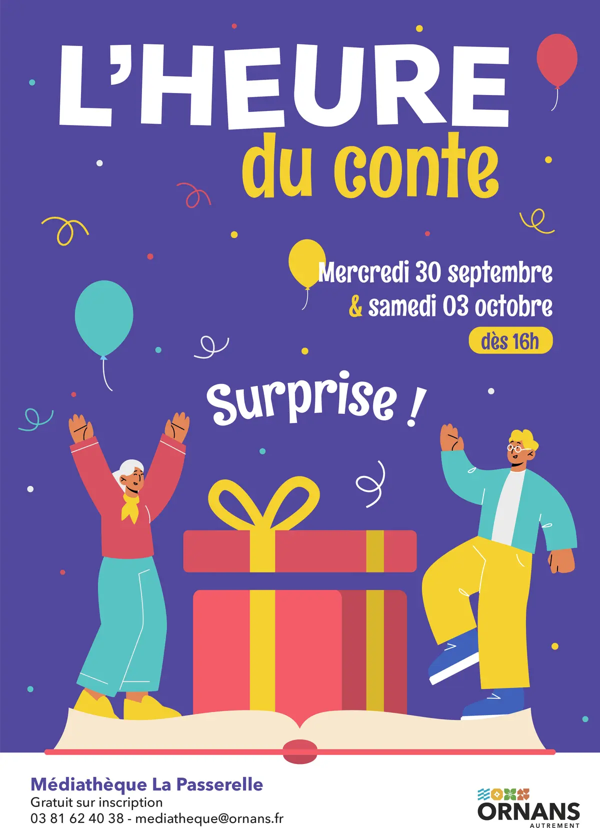 L'heure du conte - Surprise !