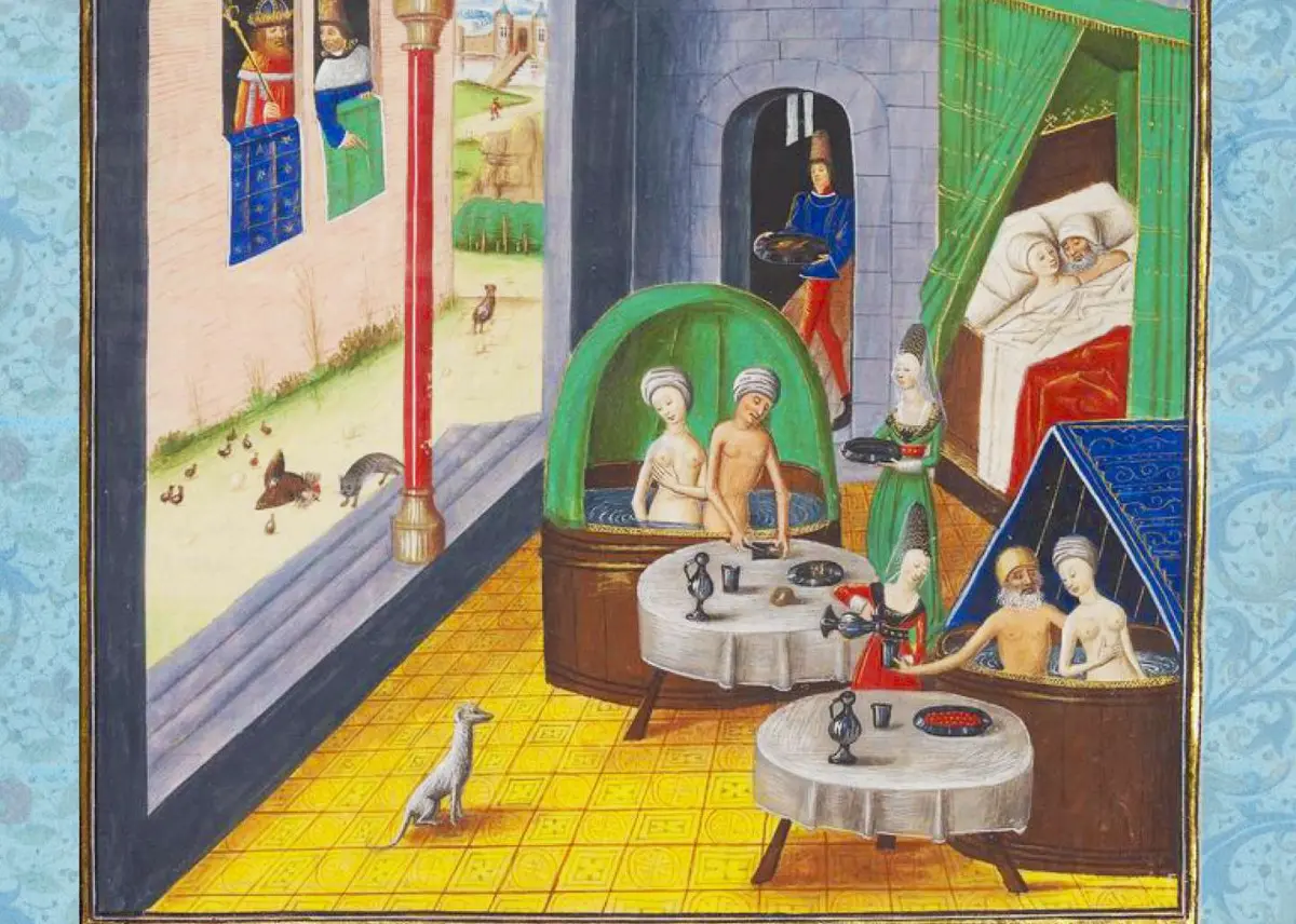 L’hygiène au Moyen-Âge par Bertrand Schnerb avec Le vieux Honfleur
