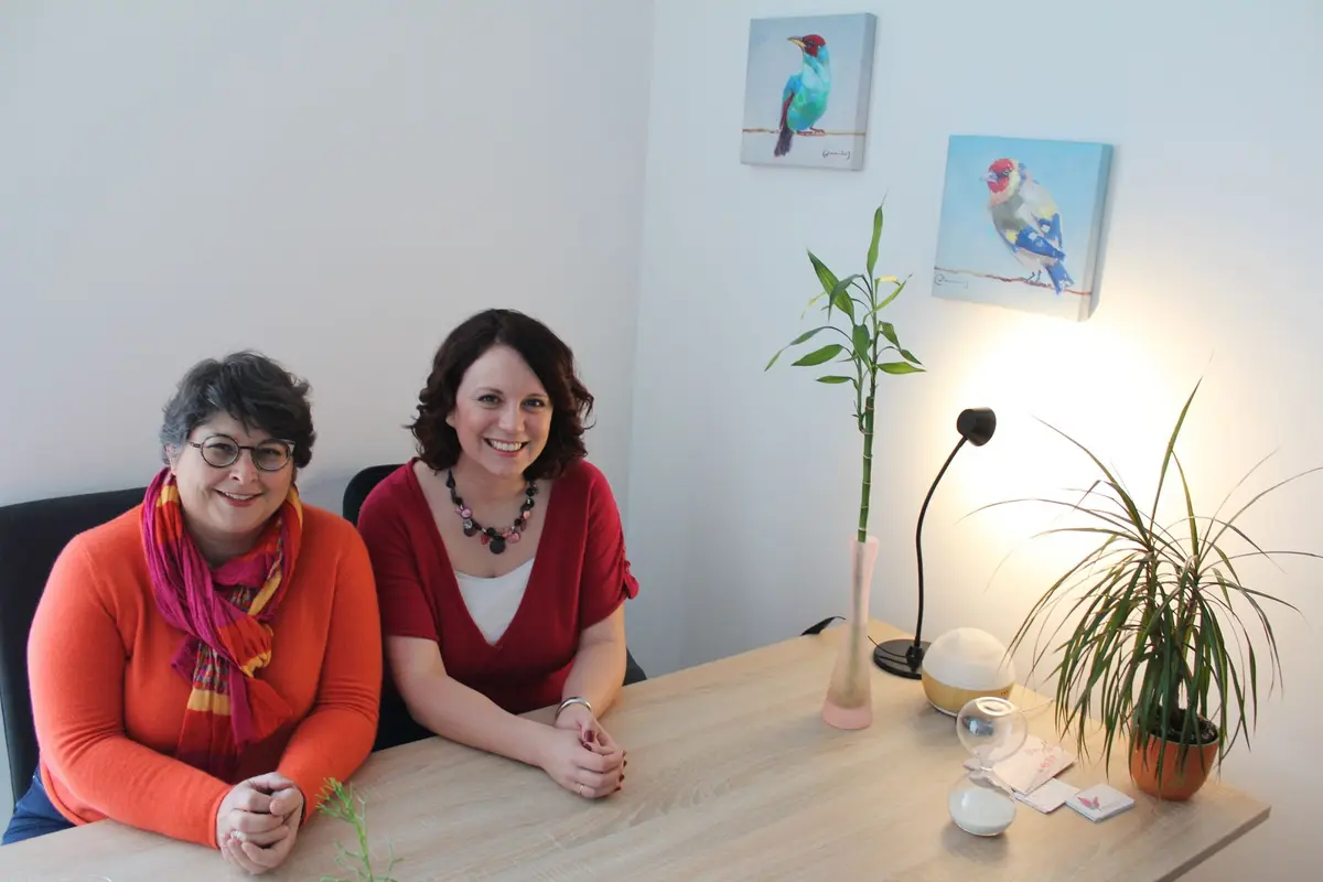 Julie Heitzler-Jacquot et Frédérique Hillé, hypnothérapeutes 