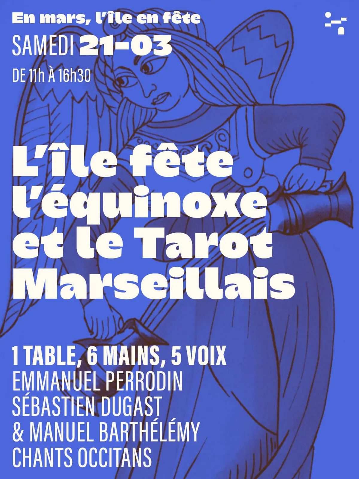 L'île fête l'équinoxe et le tarot marseillais