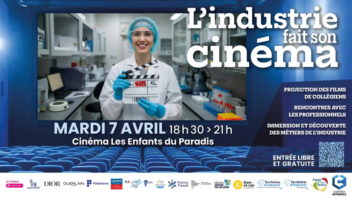 L'industrie fait son cinéma à Chartres