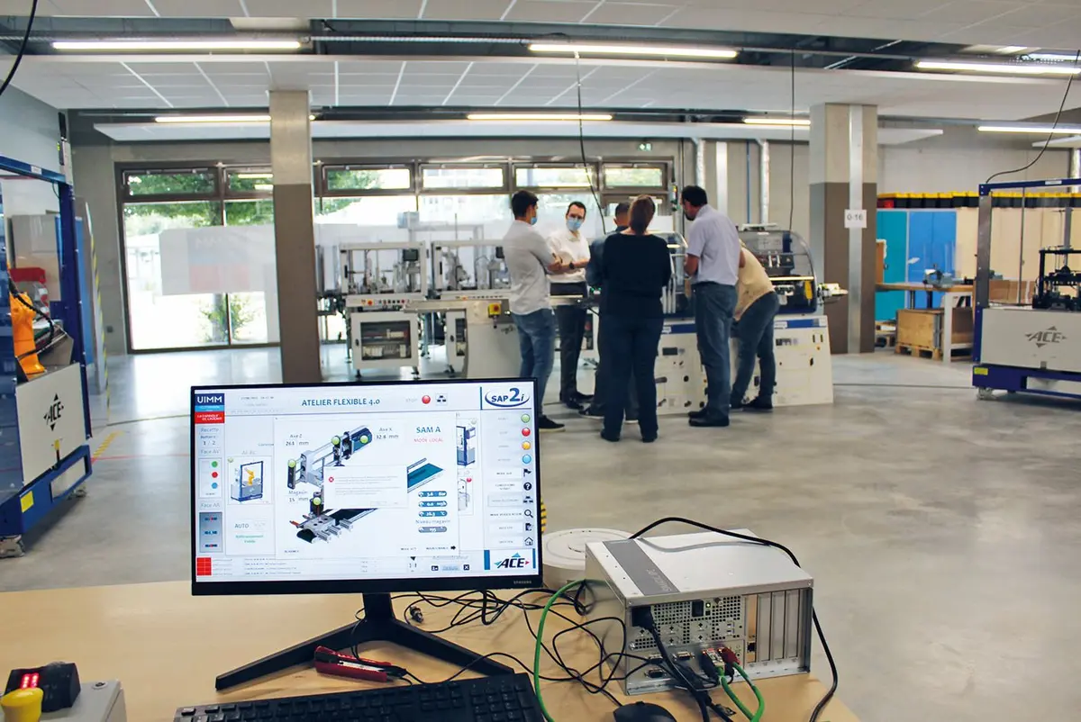 L'un des plateaux technique de la Maison de l'Industrie à Mulhouse