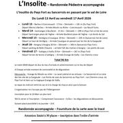 L'Insolite - Randonnée pédestre accompagnée