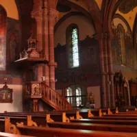 L'intérieur de l'Eglise Saint Martin de Niederbronn-les-Bains &copy; Office de tourisme Niederbronn-les-Bains