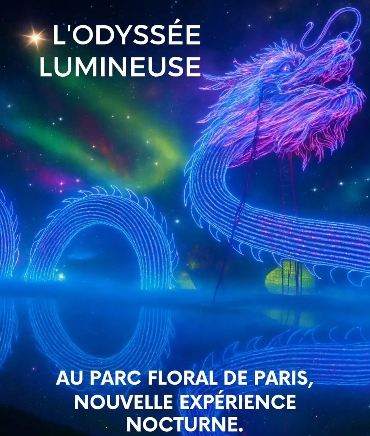 L'Odyssée Lumineuse - Paris, Parc Floral