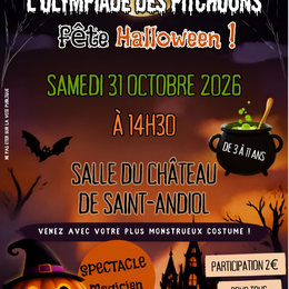 L'Olympiade des Pitchouns fête Halloween à Saint-Andiol