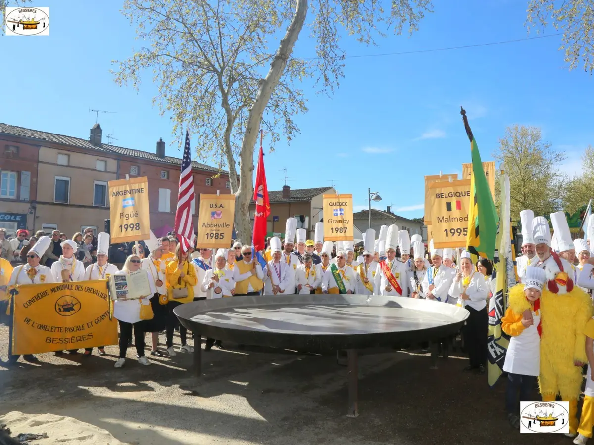L'Omelette Geante Et Les Fêtes De Pâques A Bessieres