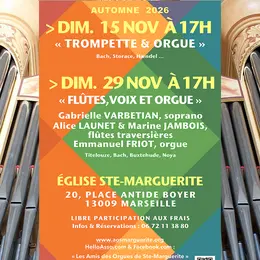 L'orgue vivant - automne 2026