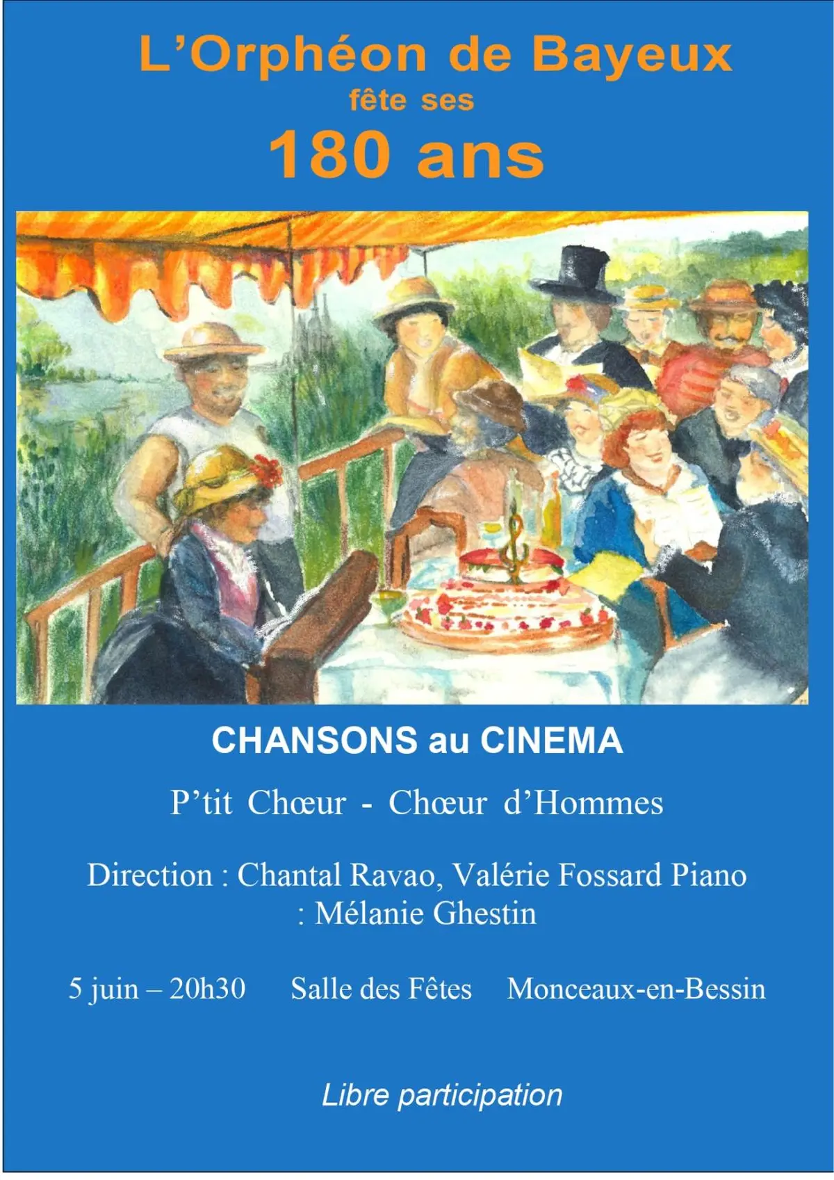 L'Orphéon de Bayeux fête ses 180 ans