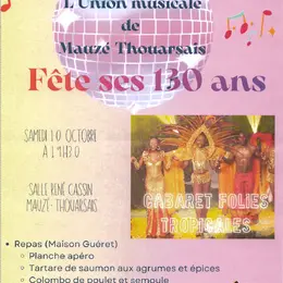 L'union musicale de Mauzé Thouarsais Fête ses 130 ans