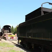 L'unique et gigantesque 141 C arrive au Train Thur Doller !