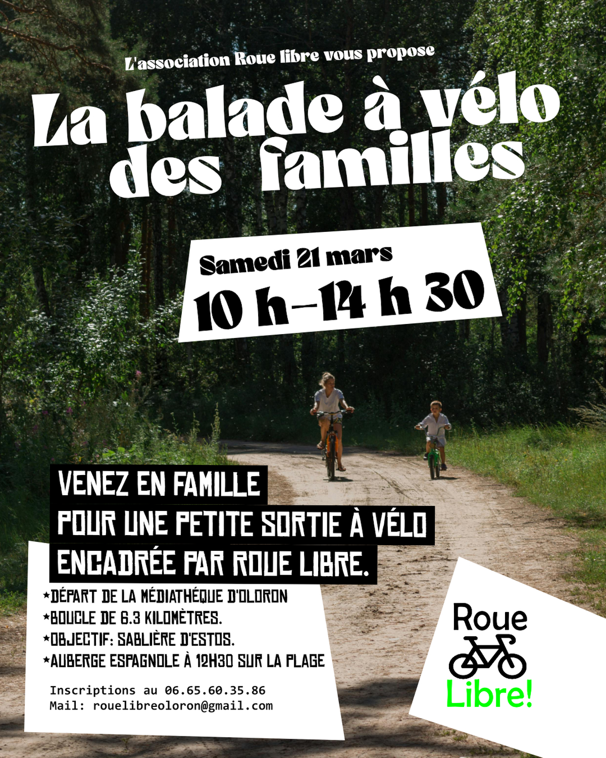 La balade à vélo des familles