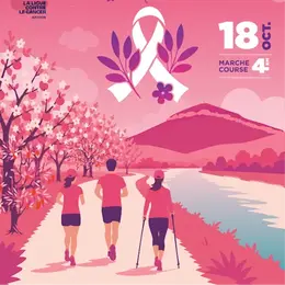 La Belle de Millau (marche, course au profit de la ligue contre la cancer)