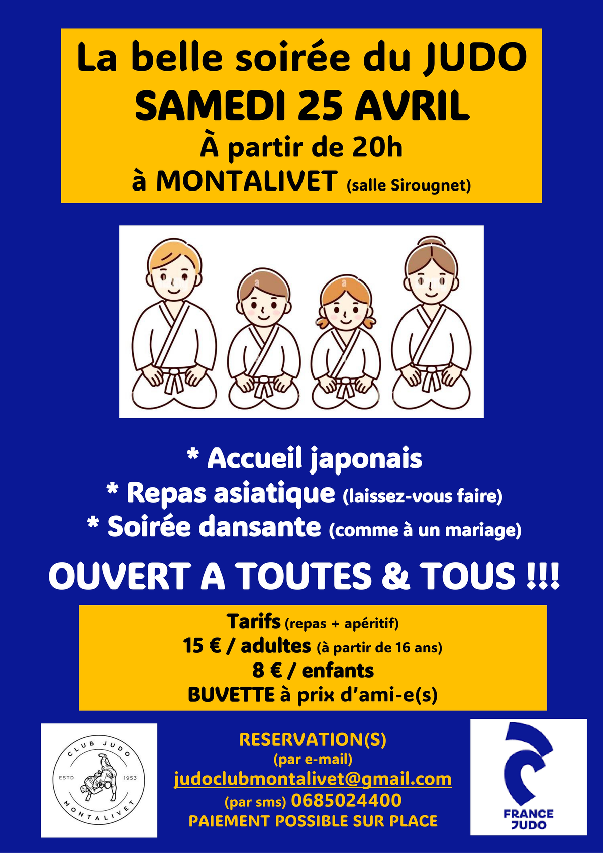 La Belle Soirée du JUDO