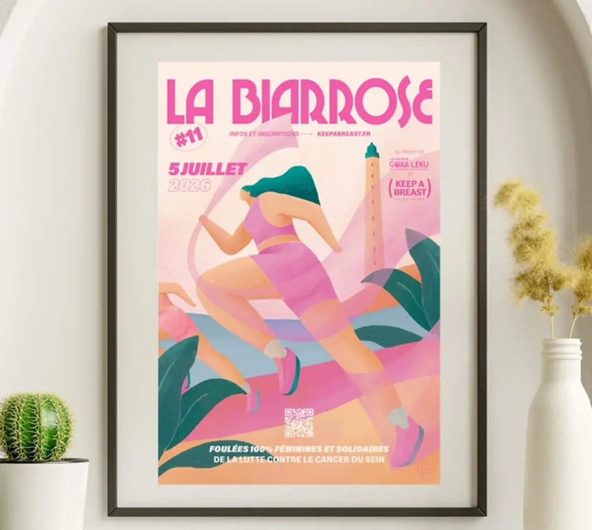 La Biarrose :  Une course 100%  féminine et solidaire face à l’océan