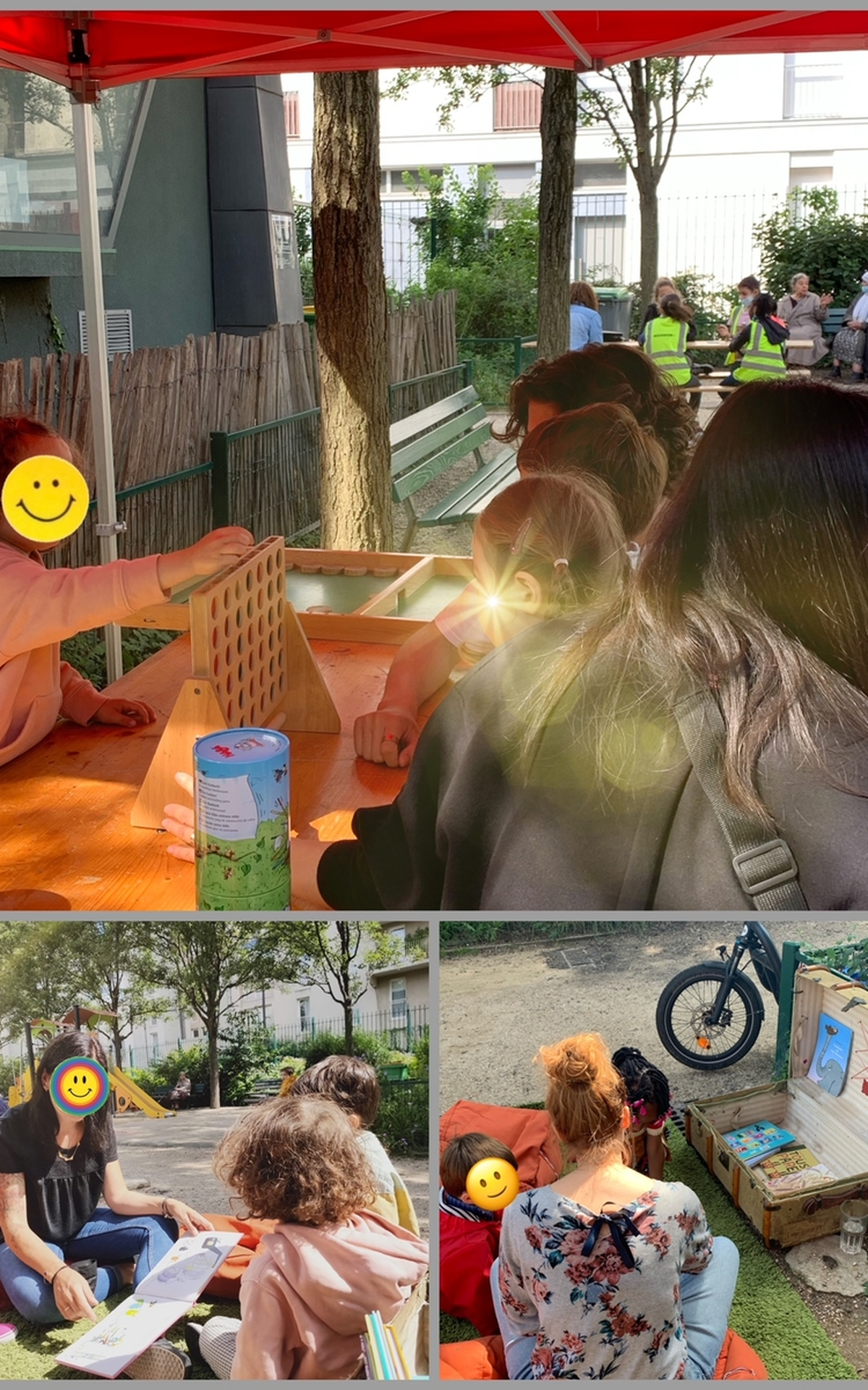 La Bibliothèque Toni Morrison vous donne rendez-vous au Square Jules Verne tout l'été !