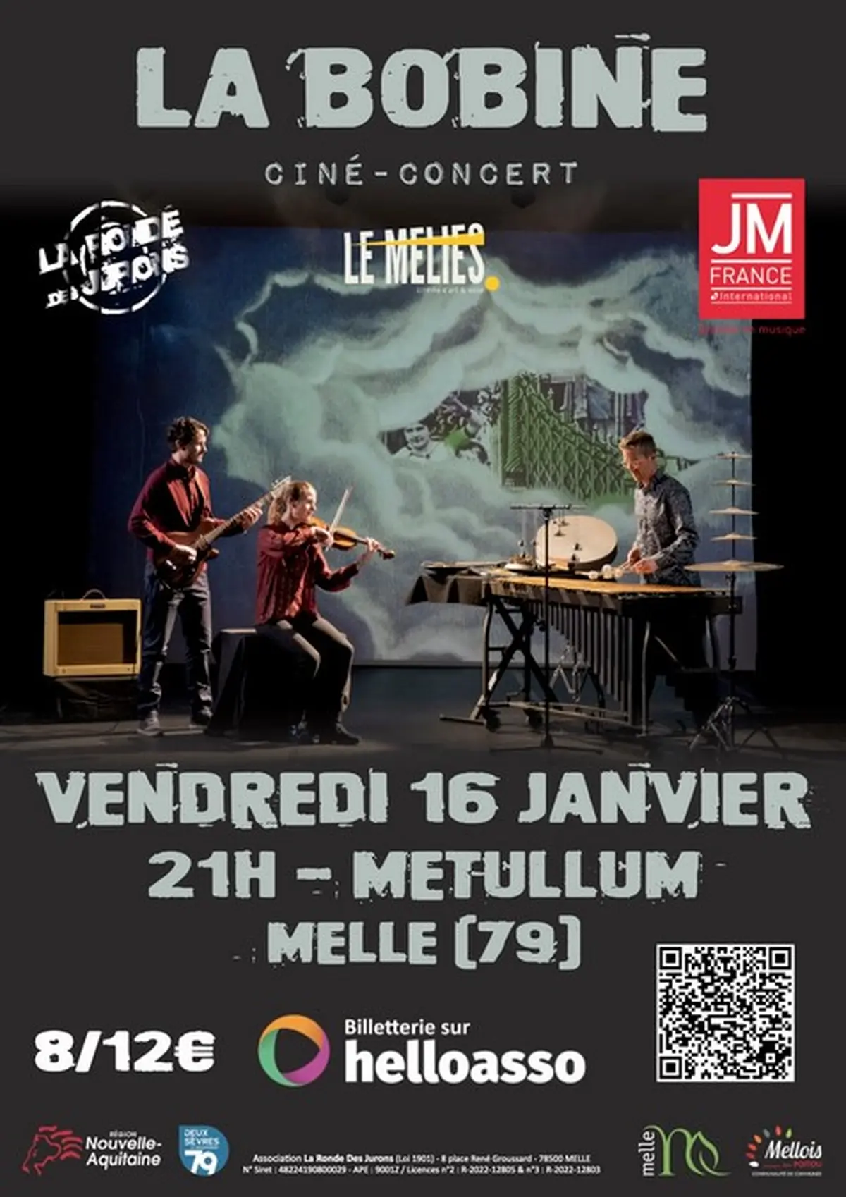 La Bobine - Ciné Concert avec Cinémel