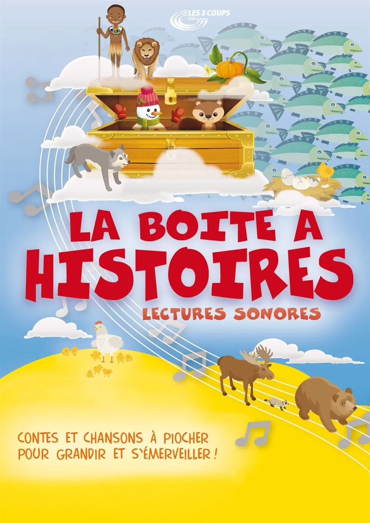 La boîte à histoires : Les voyages de la boîte à histoires 1-3 ans