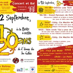 La Boîte à Outils & l'AMAP fêtent leurs 10 et 20 ans !