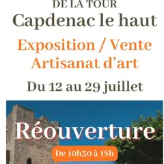 La boutique éphémère de la Tour à Capdenac-Le-Haut