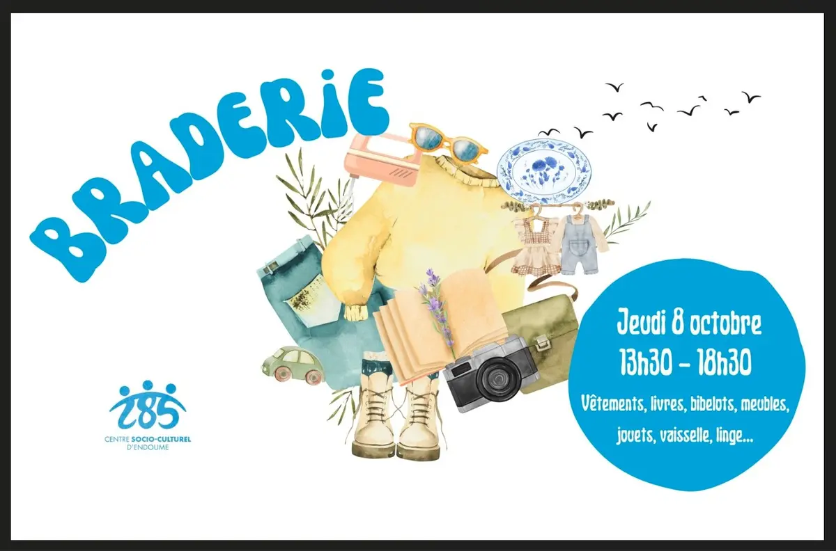 La braderie du centre socio-culturel