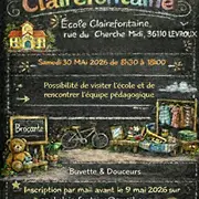 La brocante de l'école Clairefontaine