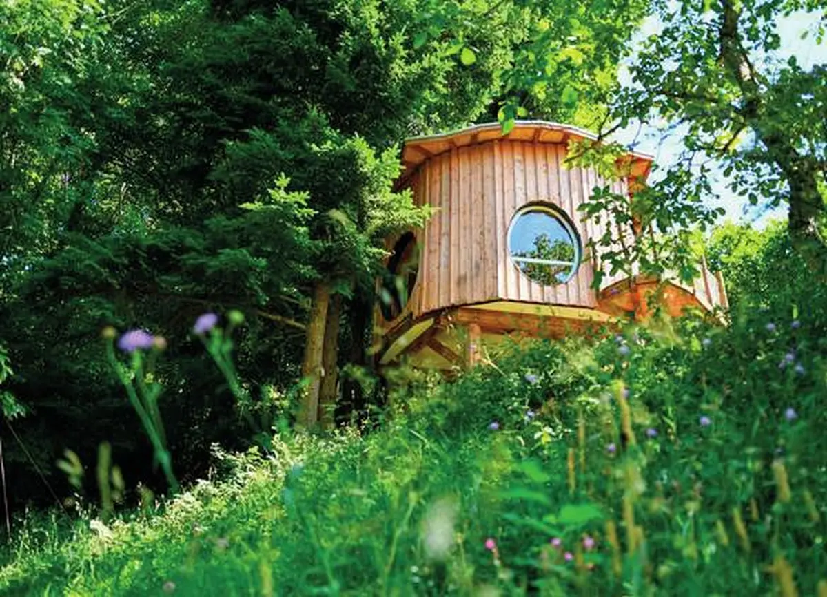 La cabane Spa Arctique au Grand Ballon
