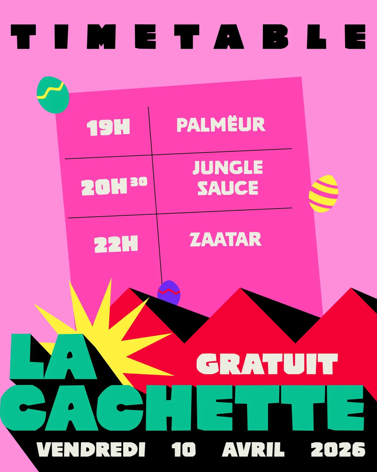 La Cachette de Pâques : soirée musicale gratuite à Aulnoye-Aymeries