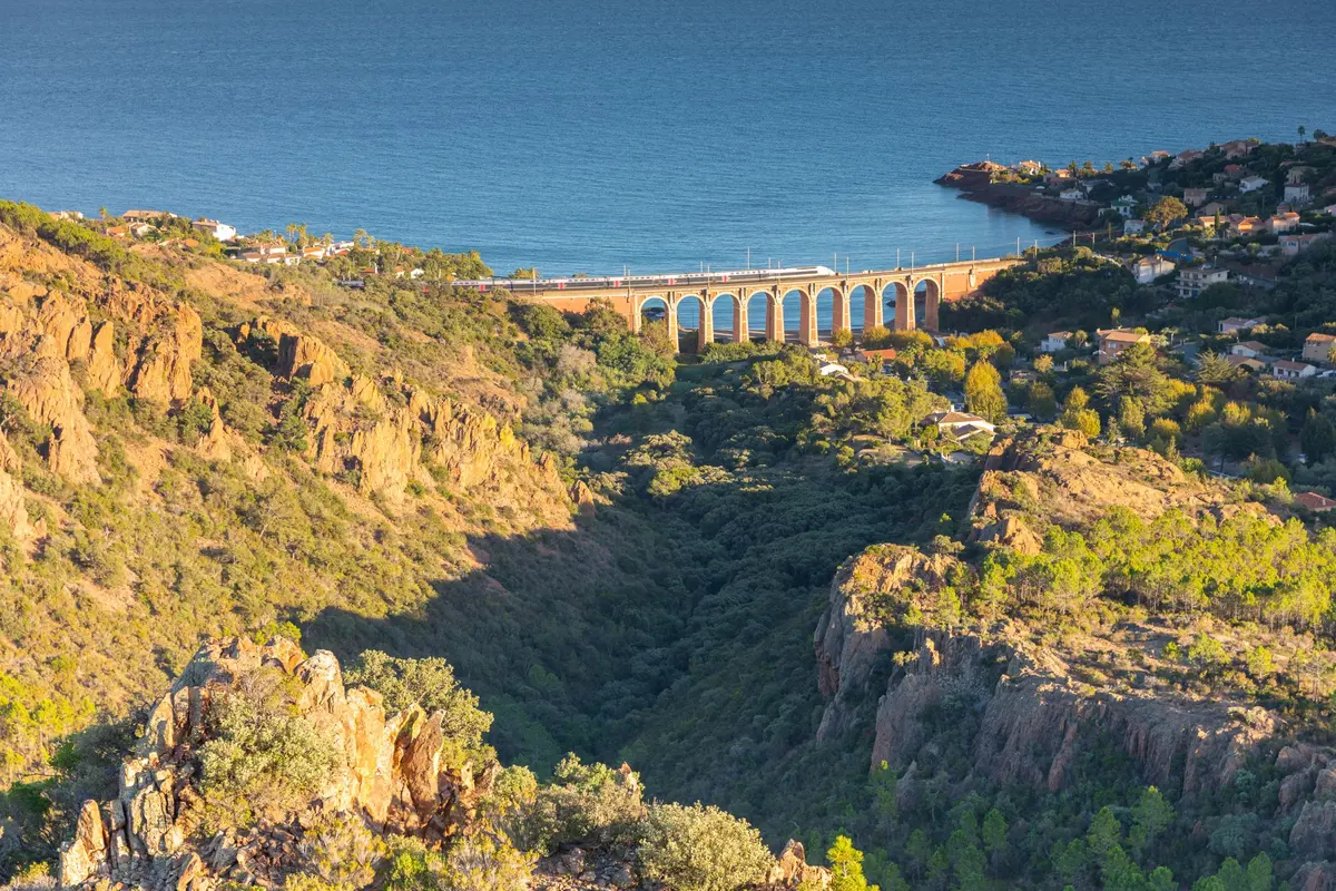 Le viaduc d'Anthéor