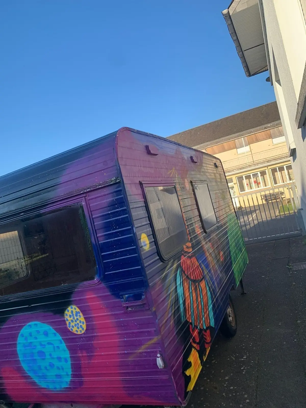 La caravane d'Orion fait étape au Mesnil Ozenne