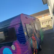 La caravane d'Orion fait étape au Mesnil Ozenne