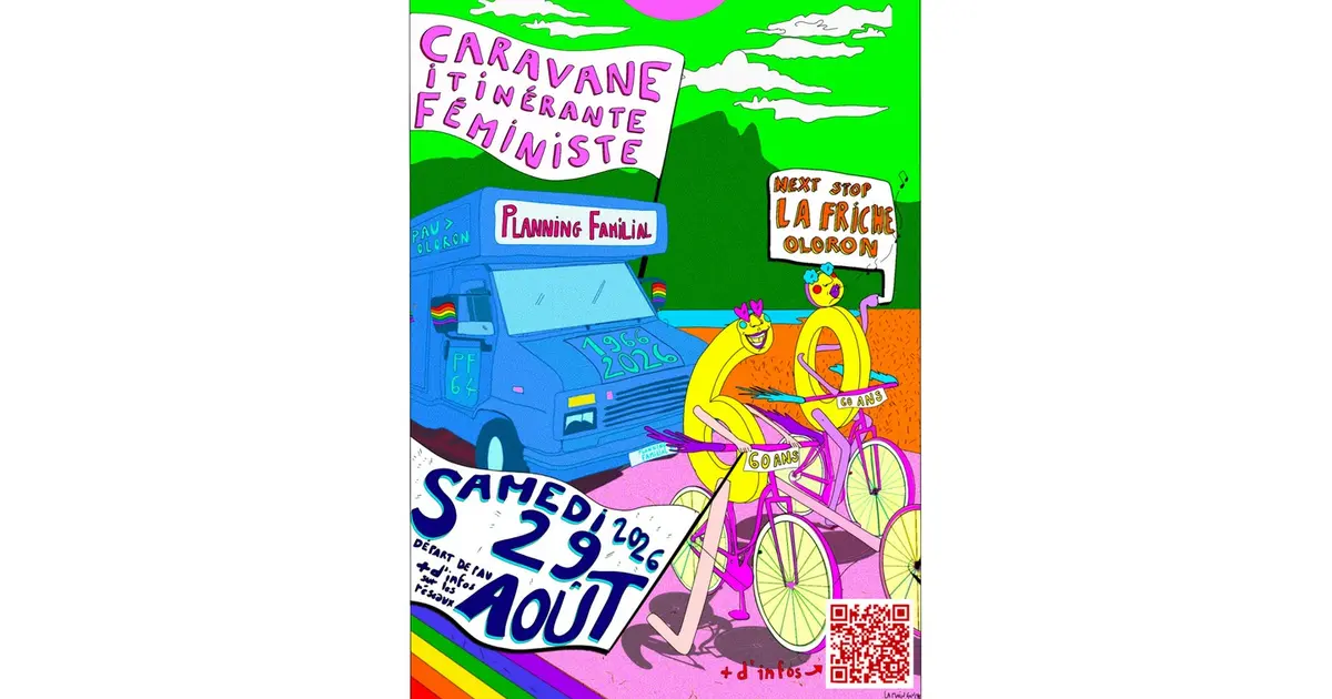 La Caravane Itinérante Féministe - 60 ans du Planning Familial 64